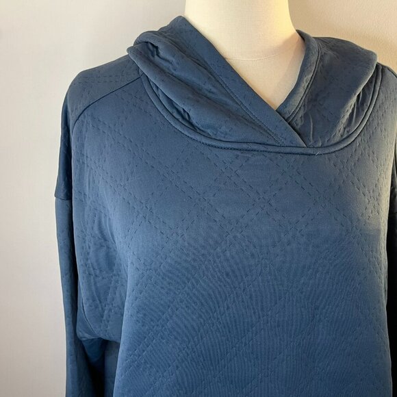RBX Women's Activewear Blue Hoodie - Size 1X - NWT$68 - Picture 2 of 4
